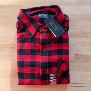 NWT Vermont Buffalo Plaid Flannel Vermont Flannel Co.